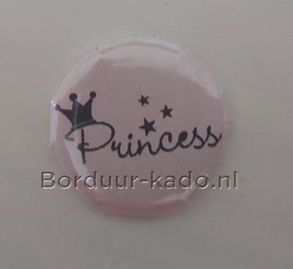 Afbeeldingen van Button 37 mm Princess