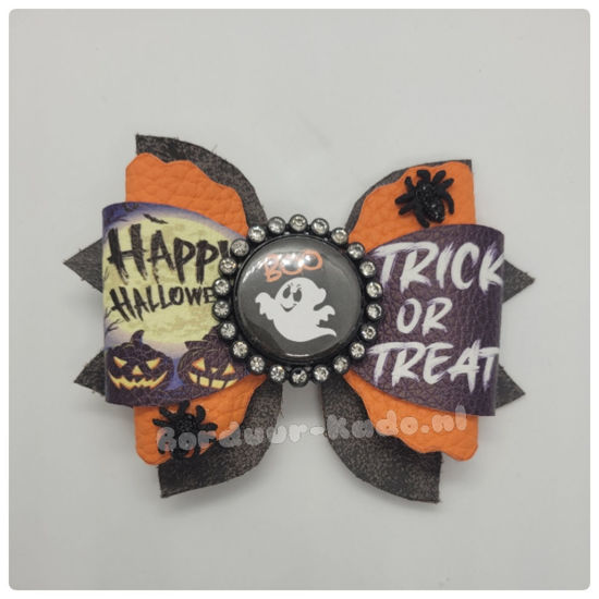 Afbeeldingen van Haarstrik Halloween button