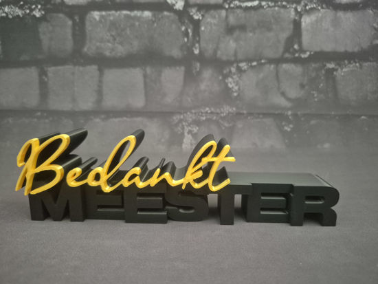 Afbeeldingen van Bedankt meester